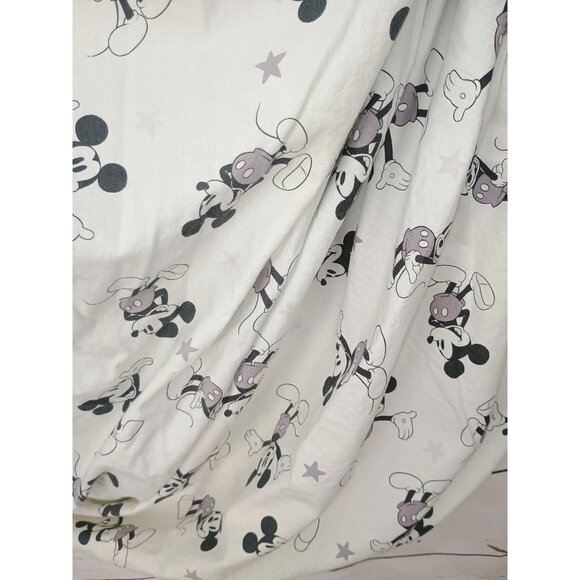 Disney Mickey Mouse toddler Bed Fitted Sheet By Lambs & Ivy 100% Cotton Baby Nur - Picture 5 of 8